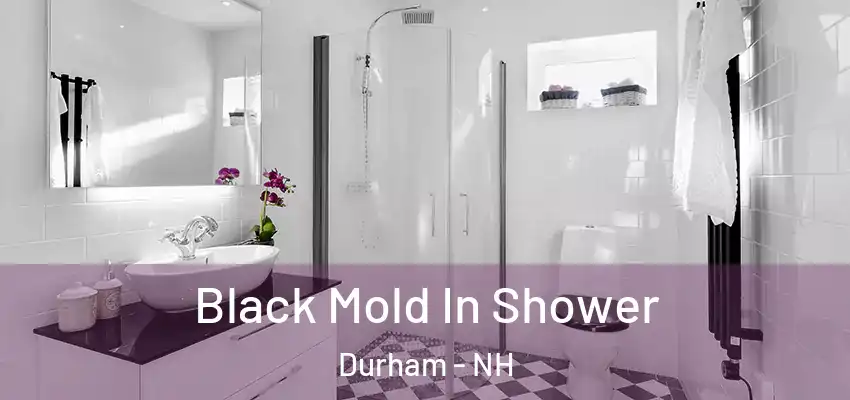  Black Mold In Shower Durham - NH