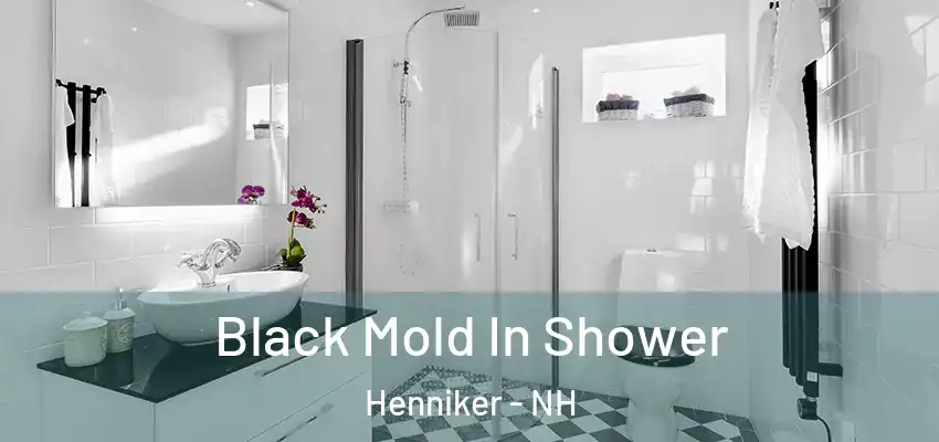 Black Mold In Shower Henniker - NH