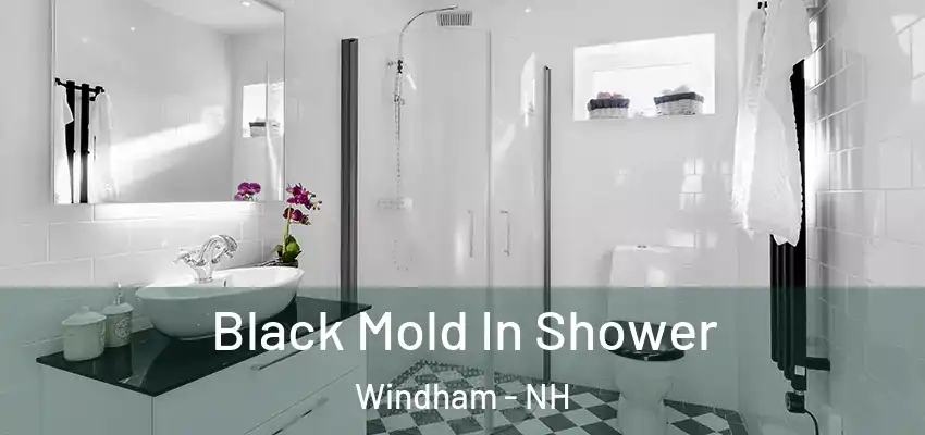 Black Mold In Shower Windham - NH